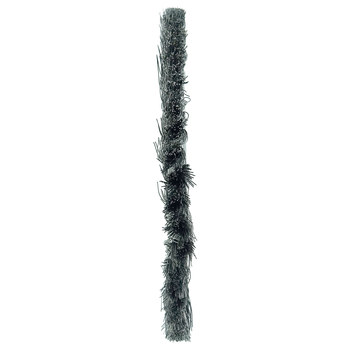 Weiler 09719 Wheel Brush - 12 in Dia - Knotted - Standard Twist Steel Bristle