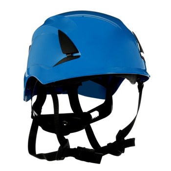3M SecureFit Safety Helmet X5003-ANSI Blue-Unvented