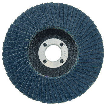 Weiler Tiger Type 27 Flap Disc 50695 - Zirconium - 4 in - 80 - Medium