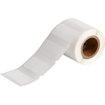 Picture of Brady White Polyester Thermal Transfer CL-517-619 Die-Cut Thermal Transfer Printer Label Roll (Main product image)