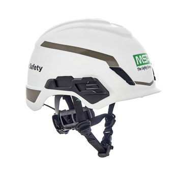 MSA V-Gard H1 Hard Hat 10194791, 4-Point Fas-Trac III