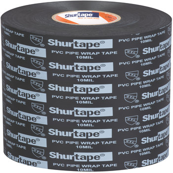 Shurtape PW 100 Black Pipe Banding Tape - 10.0 mil Thick - SHURTAPE 104778