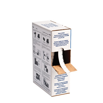 Picture of Brady White Polyester Thermal Transfer BM71-7-423 Die-Cut Thermal Transfer Printer Label Roll (Main product image)