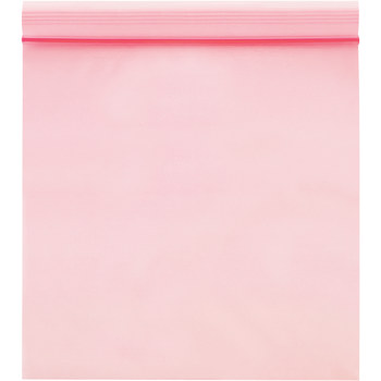 Pink Anti-Static Poly Bag - 2 in x 3 in - 4 mil Thick - 12165