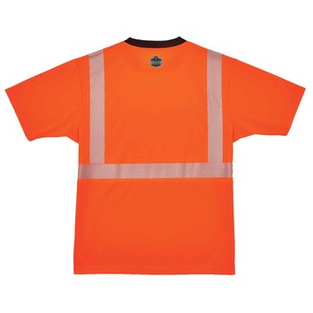 Ergodyne GloWear High Visibility Shirt 8280BK 22584 - Orange/Black