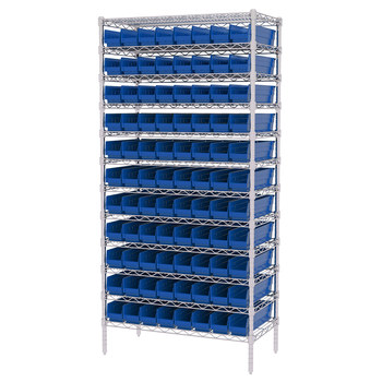 Akro-Mils Shelfmax AWS183630128 Fixed Shelving System AWS183630128 ...