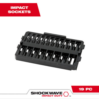 Milwaukee SHOCKWAVE Impact Duty 1.614 in Socket Tray 49-66-6831 - Plastic