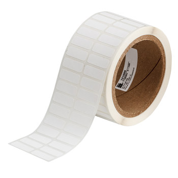 Picture of Brady White Polypropylene Thermal Transfer THT-152-7425-2 Die-Cut Thermal Transfer Printer Label Roll (Main product image)