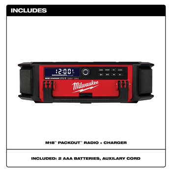 Milwaukee M18 PACKOUT Radio & Charger - 2950-20