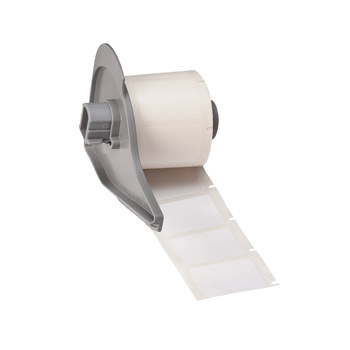 Picture of Brady White Self-Laminating Polyester Thermal Transfer M71-65-483 Die-Cut Thermal Transfer Printer Label Roll (Main product image)