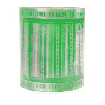 3M Scotch 830RCT Clear / Green Pouch Tape Padded Sheets - 6 in Length x 10 in Width - 86370