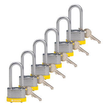 Picture of Brady - 118946 Keyed & Safety Padlock (Main product image)