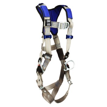 DBI-SALA ExoFit X100 Climbing, Positioning Body Harness 70804532334, Size Large, Gray - 18259