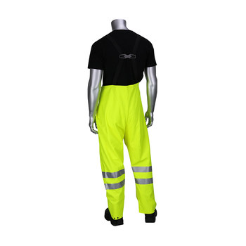 PIP VizAR Rain Overall 355-2501AR 355-2501AR-LY/L - Size Large - Lime Yellow - 29185