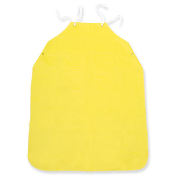 Picture of Ansell CPP 56-500 Yellow Hycar Chemical-Resistant Apron (Main product image)
