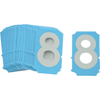 Picture of Brady Bradyglo 6002-8 Number Label (Main product image)