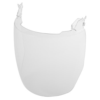 Milwaukee BOLT Clear Polycarbonate Full Face Shield - 9.5 in Width - 9.8 in Height - 045242-74116