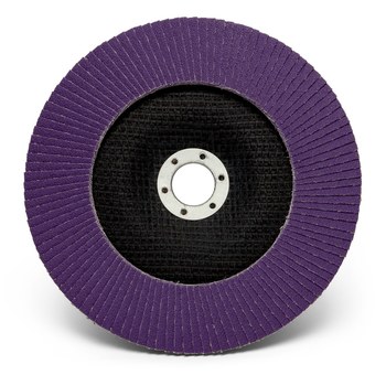3M 769F Type 29 Flap Disc 05927 - Ceramic Precision-Shaped Grain - 7 in - 120+ - Fine