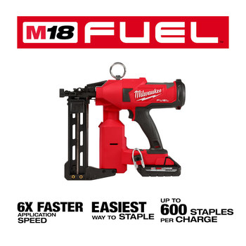 Milwaukee M18 FUEL Utility Fencing Stapler Kit 2843-22 - 11.2 in