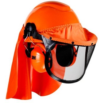 3M Lumberjack Hard Hat 59371 - Orange