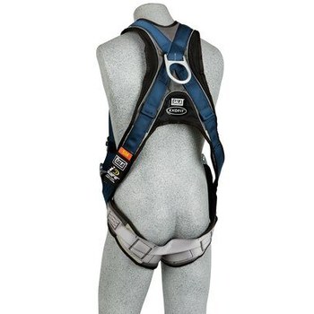 DBI-SALA ExoFit Construction Body Harness 1107975, Size Small, Blue - 00025