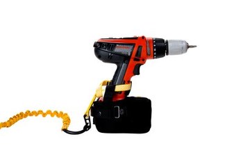 3M DBI-SALA Fall Protection for Tools Yellow and Black Battery Holster