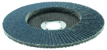 Weiler Tiger Type 29 Flap Disc 50649 - Zirconium - 6 in - 40 - Coarse