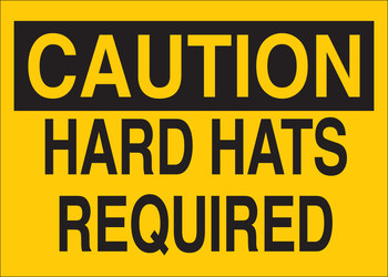 Picture of Brady B-120 Fiberglass Reinforced Polyester Rectangle Yellow English PPE Sign part number 122833 (Main product image)