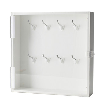 Picture of Brady White Sintra Padlock Cabinet (Main product image)