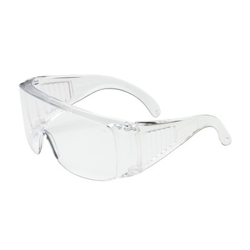 Picture of Bouton Optical The Scout 250-99 Clear Universal Polycarbonate Over The Glass (OTG) Safety Glasses (Main product image)