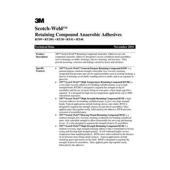 3M Scotch-Weld RT09 Retaining Compound Green Liquid 10 ml Bottle - 62661