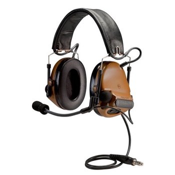 Picture of 3M 70071614294 Peltor Comtac Brown Two-Way Radio Headset (Main product image)