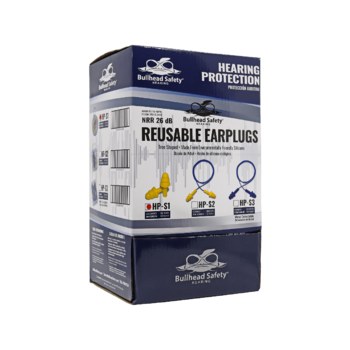 Global Glove Bullhead Safety Ear Plugs HP-S1
