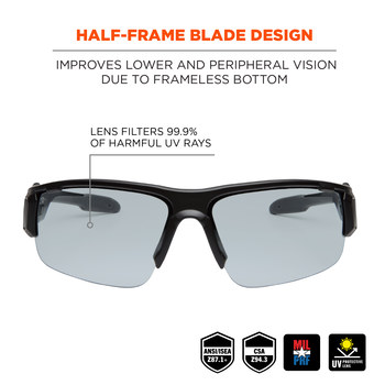 Ergodyne Skullerz Safety Glasses Dagr 52480