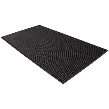 Picture of Charcoal Molded Rubber Deluxe Rubber Backed Carpet Mat (Main product image)