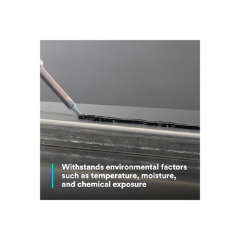 3M Scotch-Weld 7010309744 Two-Part Base (Part B) Black Urethane Adhesive - 55 gal - 14136