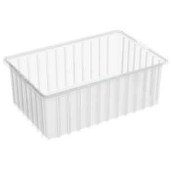 Picture of Akro-Mils 33166SCLAR Akro-Grid 0.44 ft, 3.3 gal 35 lb Clear Industrial Grade Polymer Dividable Grid Container (Main product image)