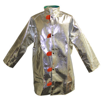 Picture of Chicago Protective Apparel Large Aluminized Rayon Heat-Resistant Coat (Main product image)
