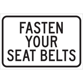 Picture of Brady B-959 Aluminum Rectangle White English Stop Signs, Traffic Control Signs & Banners Sign part number 115478 (Main product image)