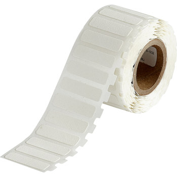Picture of Brady White Vinyl Thermal Transfer CL-111-502 Die-Cut Thermal Transfer Printer Label Roll (Main product image)