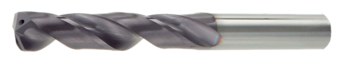 Picture of Bassett DHPCF-8 5/16 in 142° Right Hand Cut Carbide High Performance Jobber Drill B54604 (Main product image)