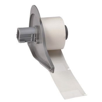 Picture of Brady White Self-Extinguishing, Self-Laminating PVF Thermal Transfer M71-21-642 Die-Cut Thermal Transfer Printer Label Roll (Main product image)