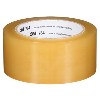 3M 764 Clear Marking Tape - 2 in Width x 36 yd Length - 5 mil Thick - 43441