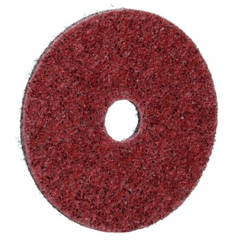 3M Scotch-Brite Non-Woven Precision Shaped Ceramic Surface Conditioning Disc - Center Hole Attachment - 4-1/2 in Diameter - 7/8 in Center Hole - 67230