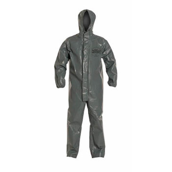 Picture of Dupont TP198T GY Gray 2XL Tychem 6000 FR Chemical-Resistant Coveralls (Main product image)