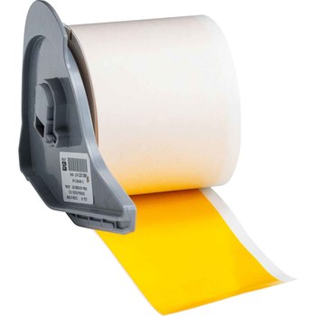 Picture of Brady M710 Yellow Outdoor Vinyl Thermal Transfer M7C-2000-581-YL Repositionable Label Tape (Main product image)
