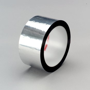 3M 850 Silver Splicing & Core Starting Tape - 2 1/2 in Width x 72 yd Length - 1.9 mil Thick - 99907