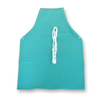 Picture of Chicago Protective Apparel Green FR Cotton Welding Apron (Main product image)
