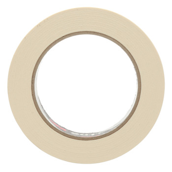 3M 201+ General Use Masking Tape - 24 mm (1 in) Width x 55 m Length - 64746