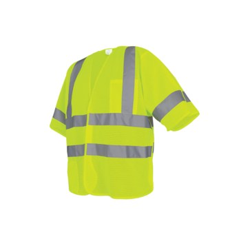 Global Glove FrogWear High-Visibility Vest GLO-011BA GLO-011BA-L - Size Large - HV Yellow/Green - 02197